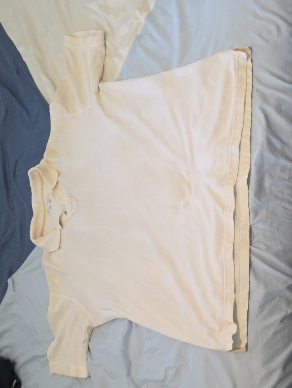 Men's Columbia Short-Sleeve Polo Shirt in Cream